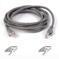 Belkin RJ45 CAT-5e Fastcat Snagless UTP shielded Patch Cable 10m grey (CNP5AS1AED10M)